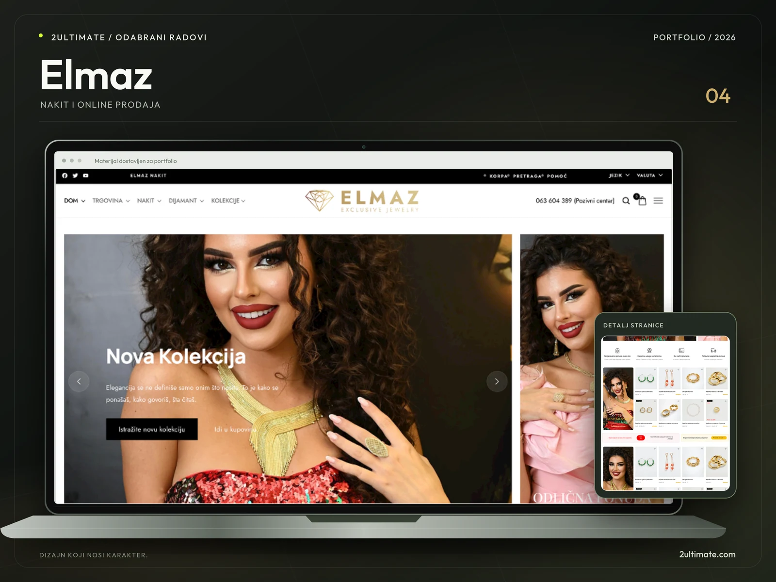 Elmaz — Jewellery & ecommerce